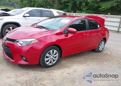 2014 Toyota Corolla Le from USA, damaged, VIN 2T1BURHE4EC050740